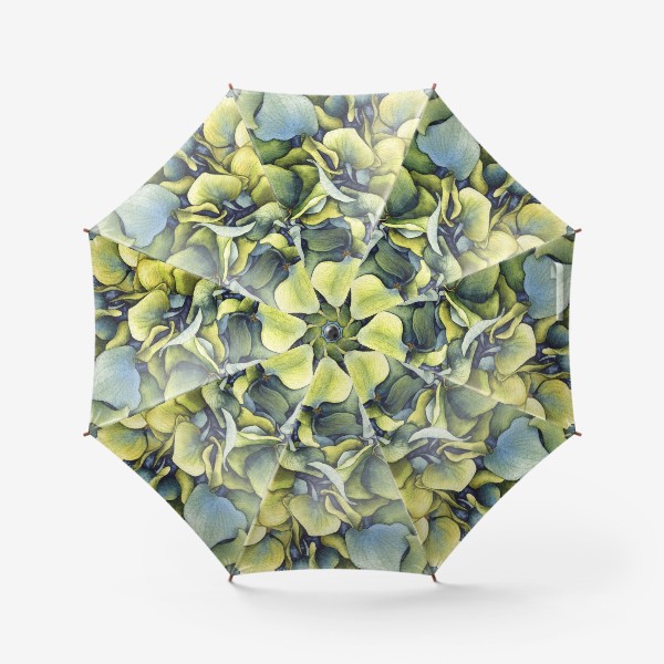 Зонт «Цветы гортензии»