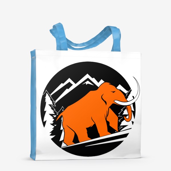 Сумка-шоппер «Оранжевый мамонт»