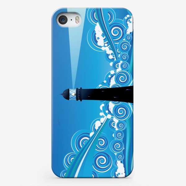 Чехол iPhone «Маяк в море»
