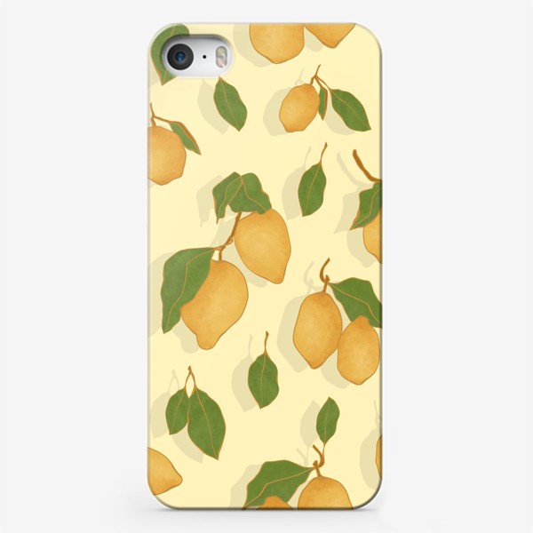 Чехол iPhone «Лимонный бум»