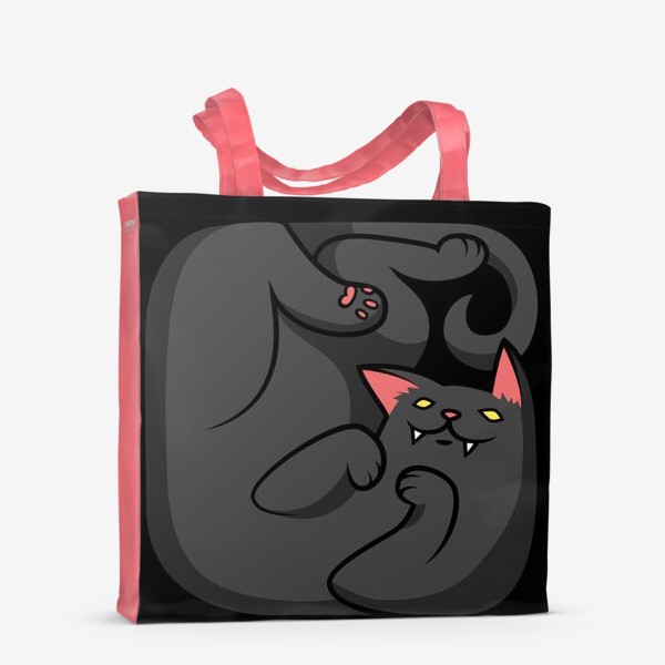 Сумка-шоппер «Черный кот»
