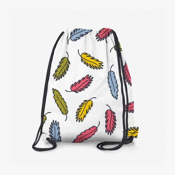 Рюкзак «Разноцветные перья»