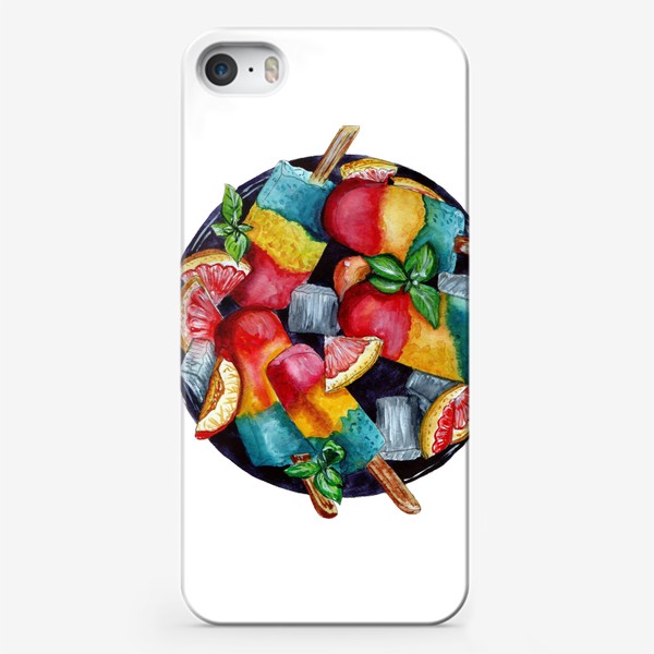 Чехол iPhone «фруктовый лед»