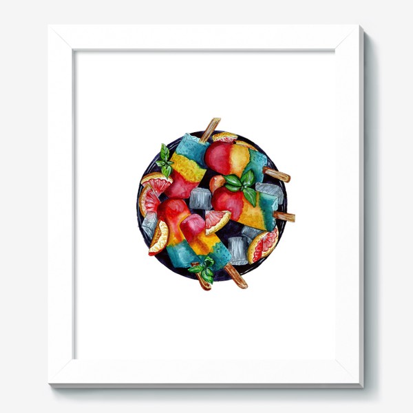 Картина «фруктовый лед»