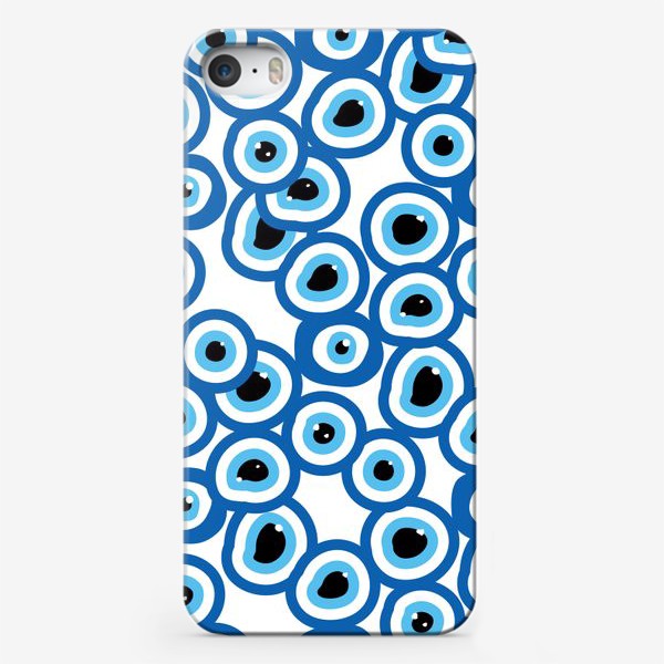 Чехол iPhone «Назар бончук, турецкий символ от сглаза "злой глаз", паттерн»