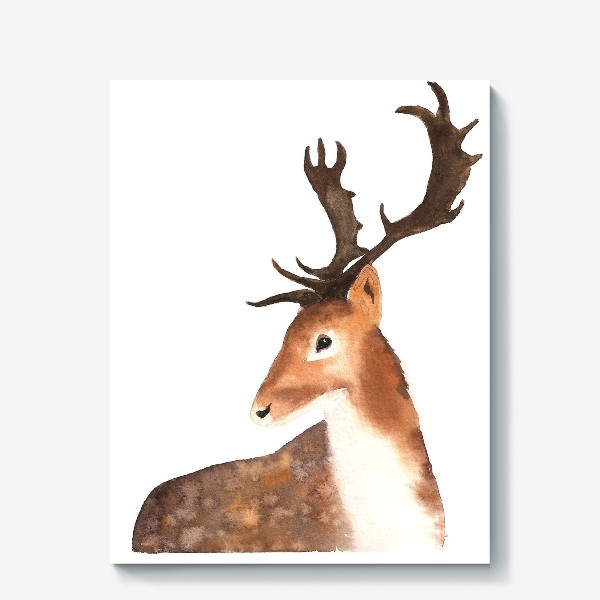 Холст «Олень. The Deer.»