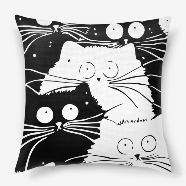 Подушка «Милые котики»