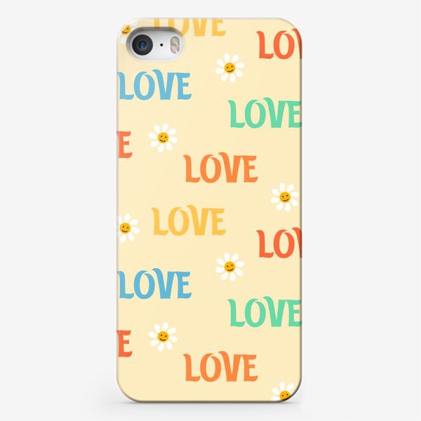 Чехол iPhone «Любовь и ромашки»