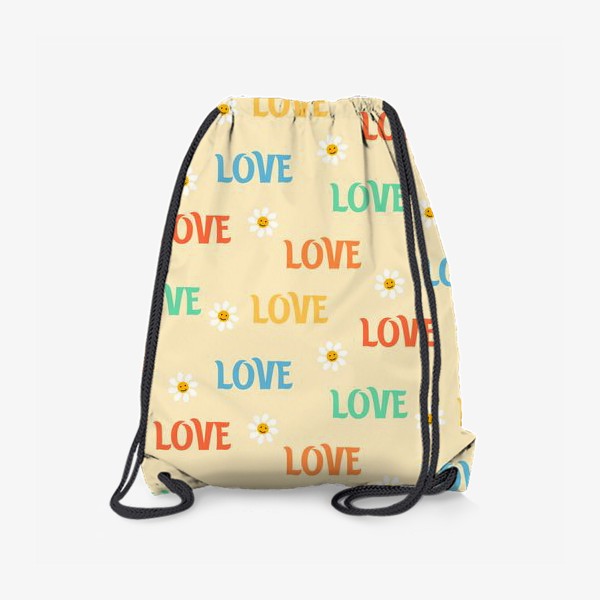 Рюкзак «Любовь и ромашки»