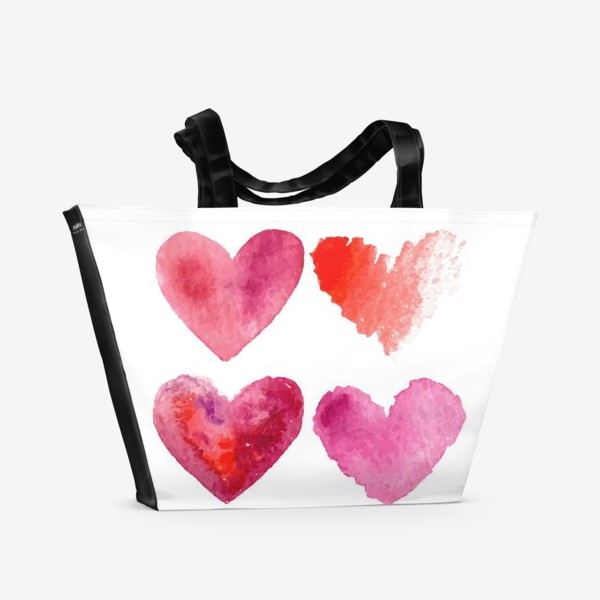 Пляжная сумка «Сердце»