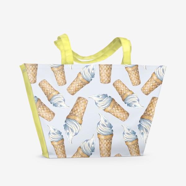 Пляжная сумка «Сливочное мороженое»