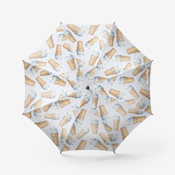 Зонт «Сливочное мороженое»