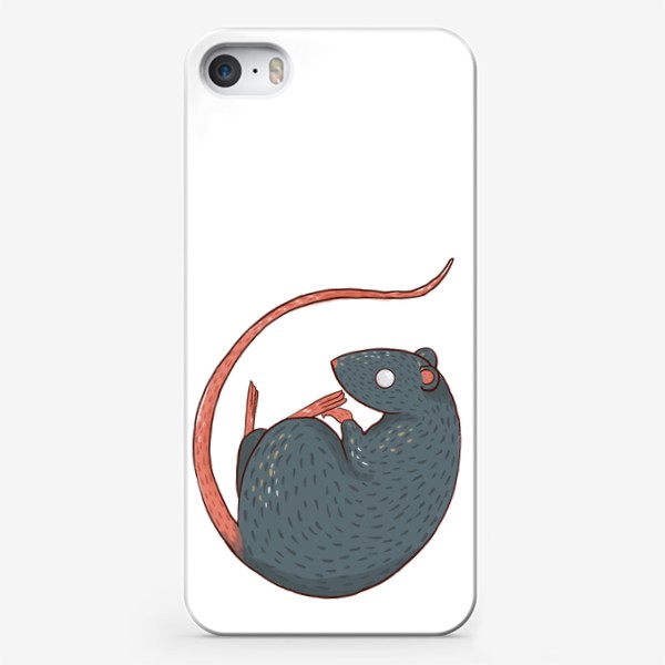 Чехол iPhone «Сонный крыс »