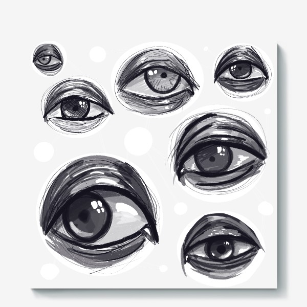 Холст «Глаза»
