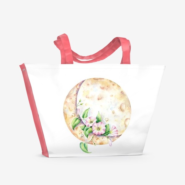 Пляжная сумка «Цветущая луна»