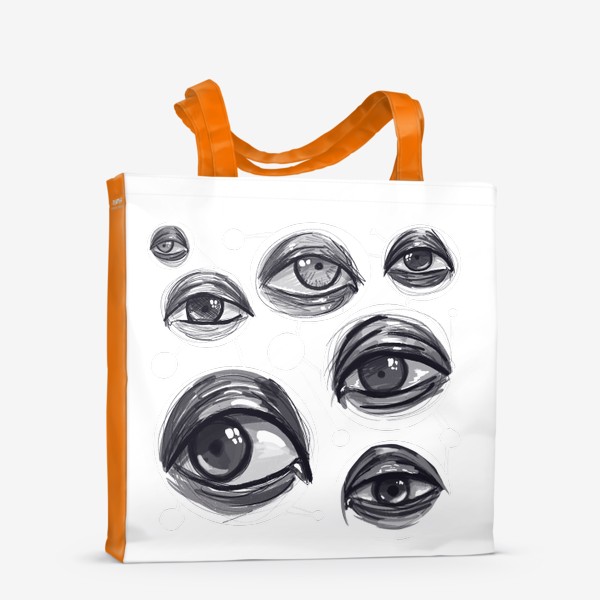 Сумка-шоппер «Глаза»