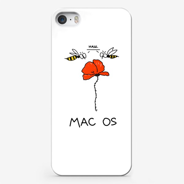 Чехол iPhone «Мак ОС. Их»