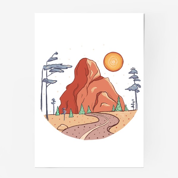 Постер «Дорога в гору»