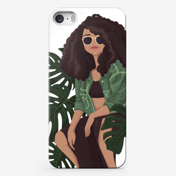 Чехол iPhone «Девушка Амазонка»