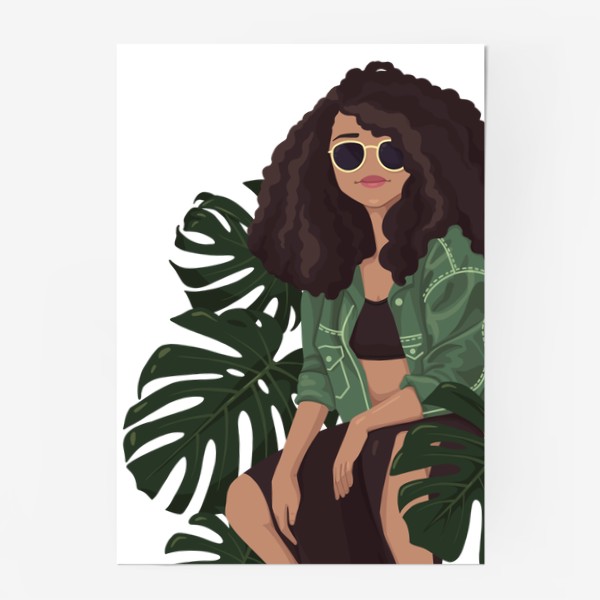 Постер «Девушка Амазонка»
