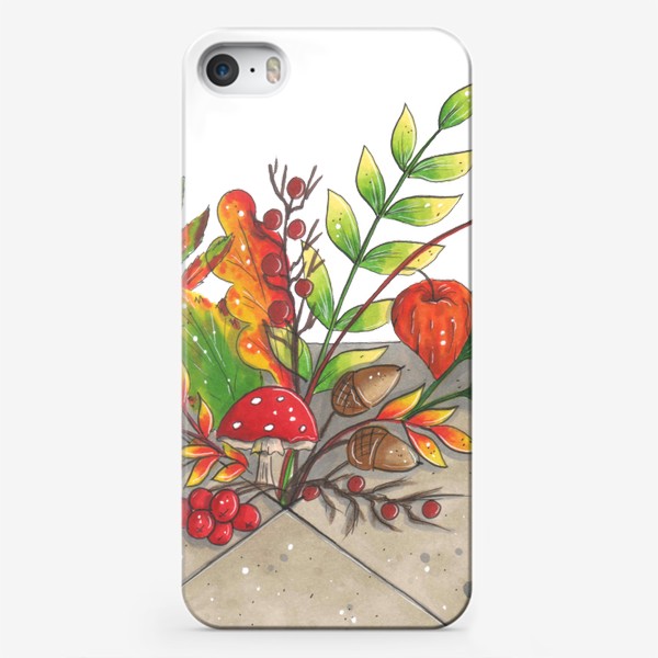 Чехол iPhone «Осенний конверт»