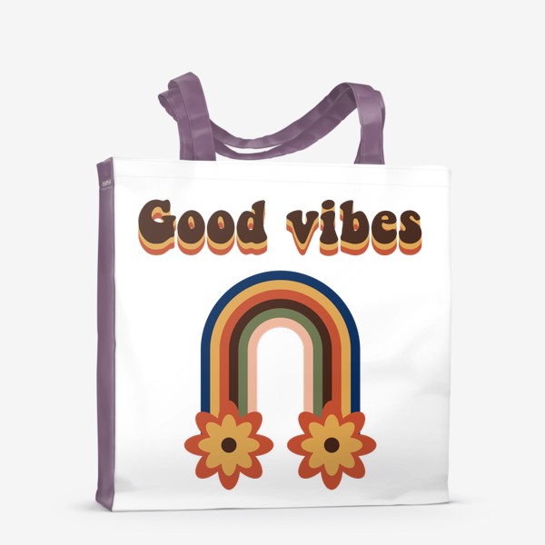 Сумка-шоппер «Good vibes.»