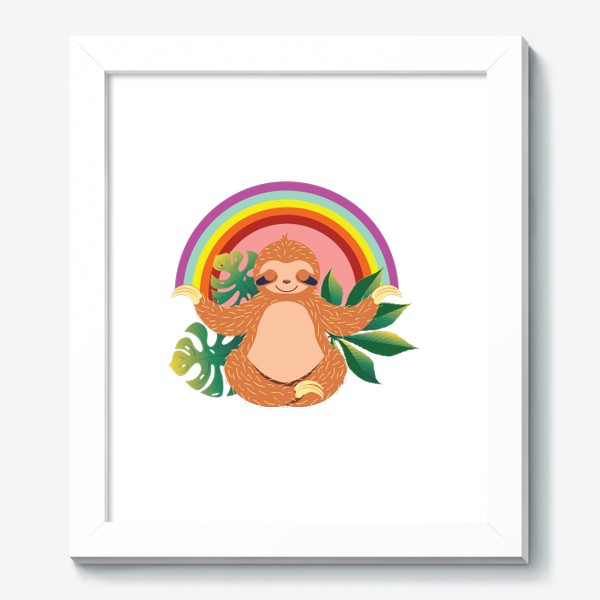 Картина «Медитирующий ленивец»
