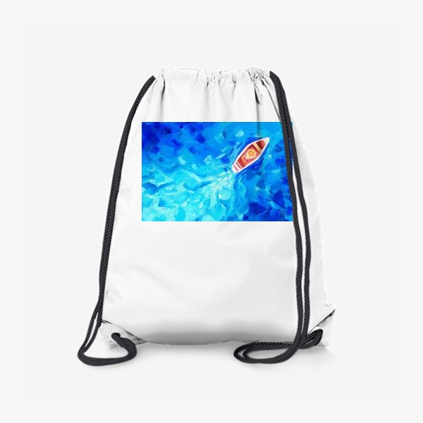 Рюкзак «Лодочка в море»