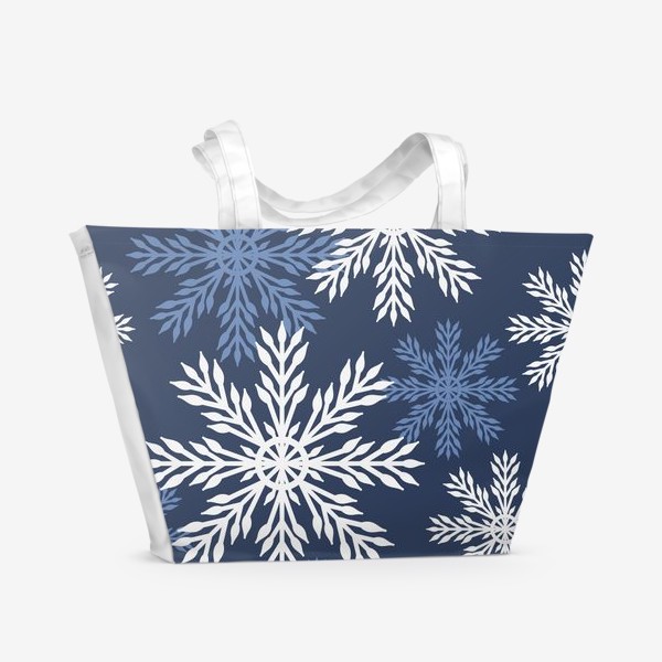 Пляжная сумка «Снегопад»
