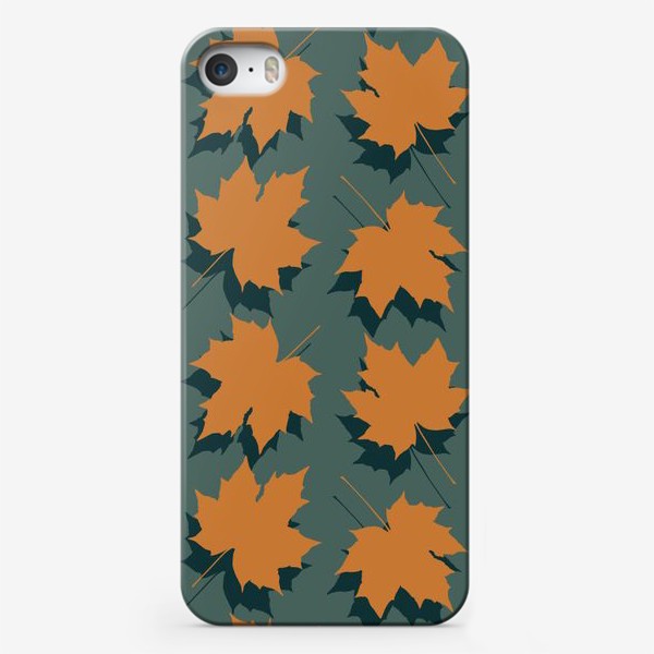 Чехол iPhone «Кленовый лист.»