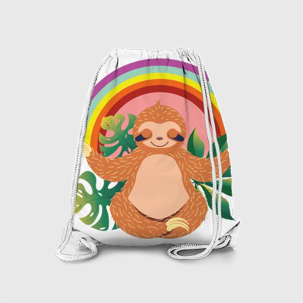 Рюкзак «Медитирующий ленивец»