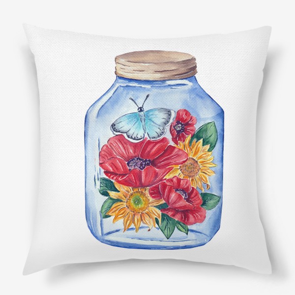 Подушка «Летние цветы»