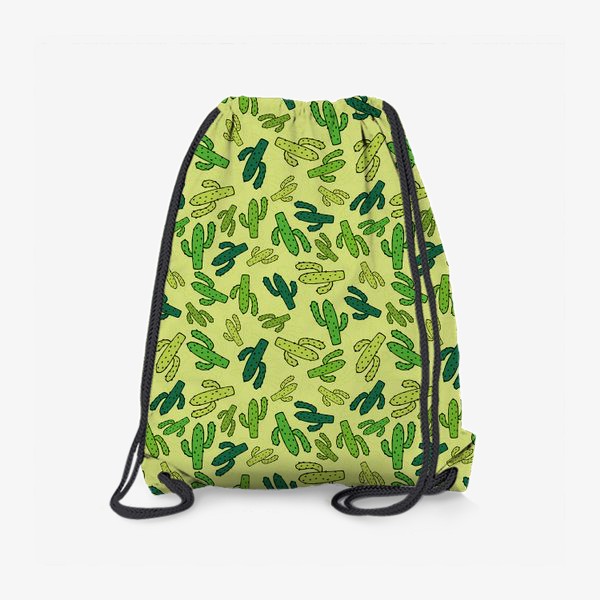 Рюкзак «Забавные зеленые кактусы»