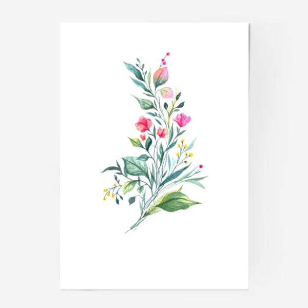 Постер «Полевые цветы»