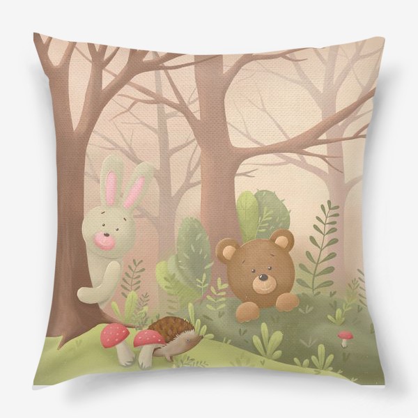 Подушка «В лесу»