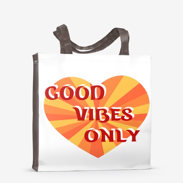 Сумка-шоппер «Good vibes»