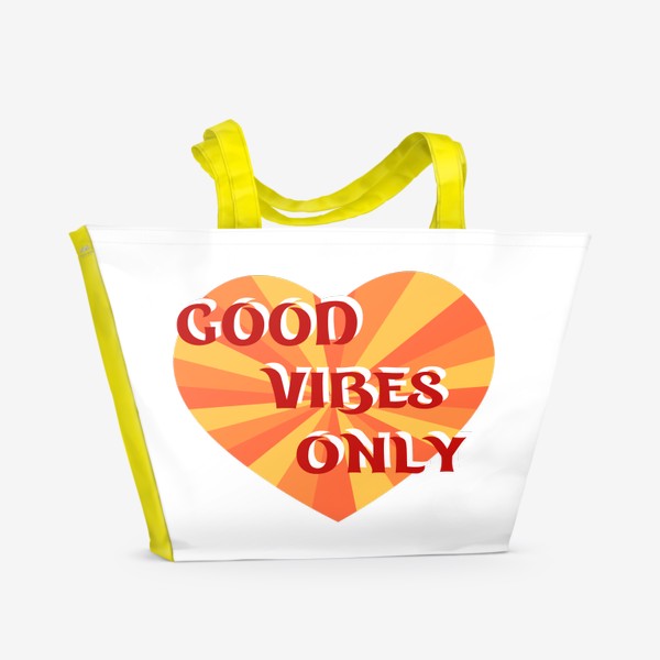 Пляжная сумка «Good vibes»