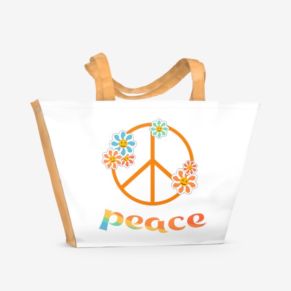 Пляжная сумка «Peace»