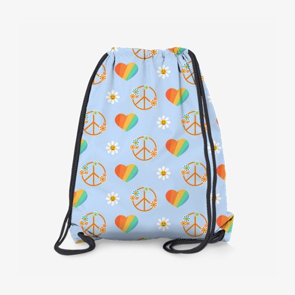 Рюкзак «Мир, любовь...»