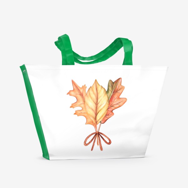 Пляжная сумка «Осенний букет»