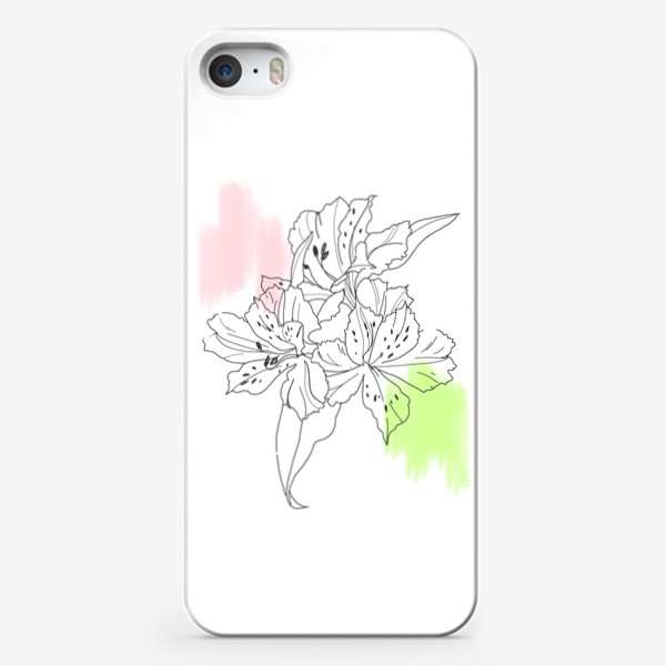 Чехол iPhone «Альстромерии цветы»