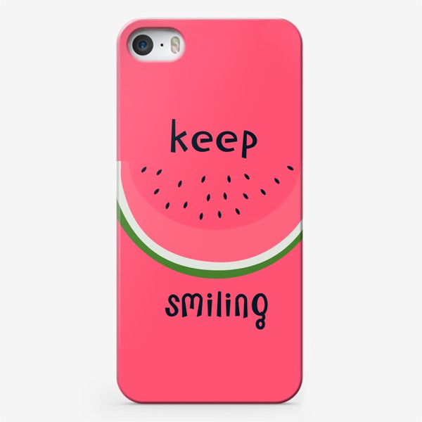 Чехол iPhone «keep smiling»
