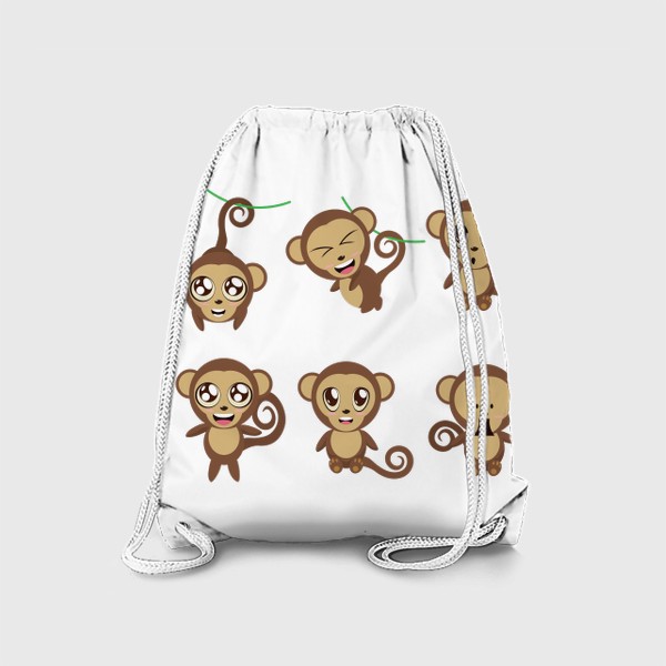Рюкзак «Веселые обезьянки»