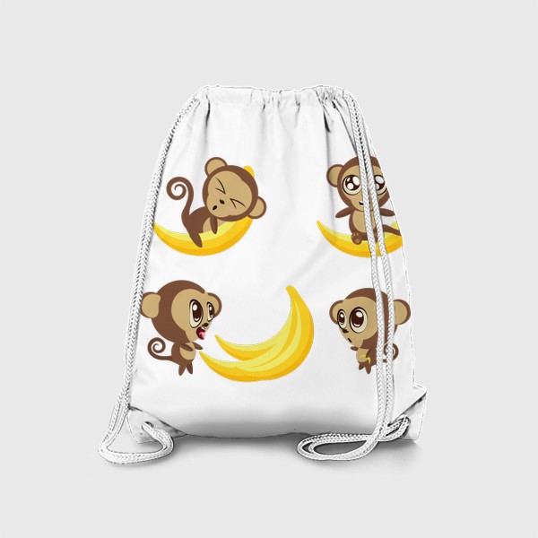 Рюкзак «Обезьянки и бананы»