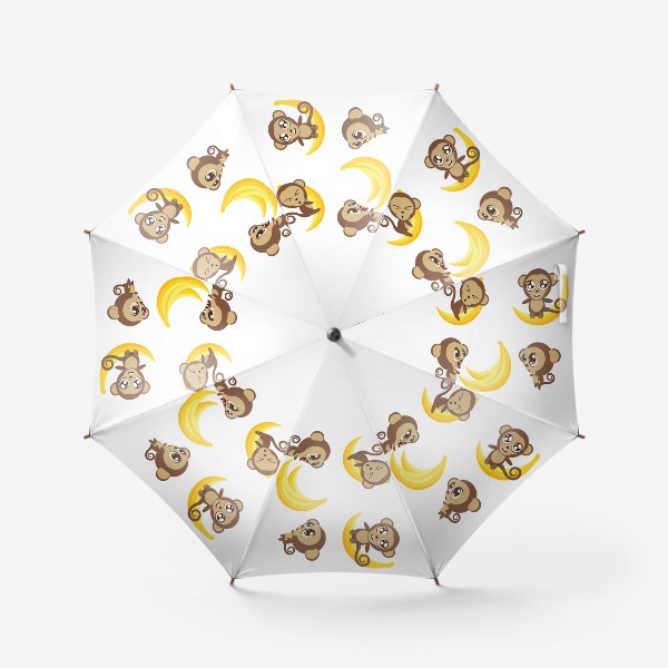 Зонт «Обезьянки и бананы»