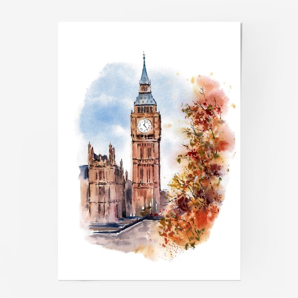 Постер «Осенний Лондон»