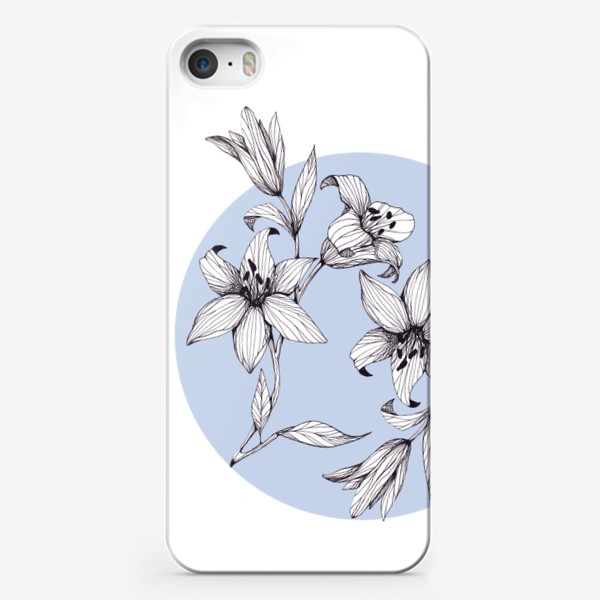 Чехол iPhone «Цветы лилии»