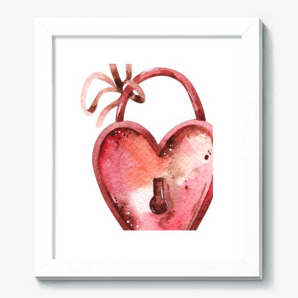 Картина «Сердце замочек»