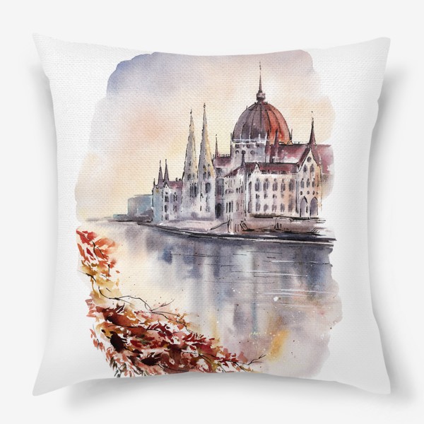 Подушка «Путешествие в Будапешт»