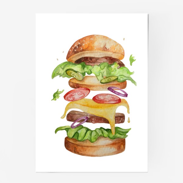 Постер «Бургер»
